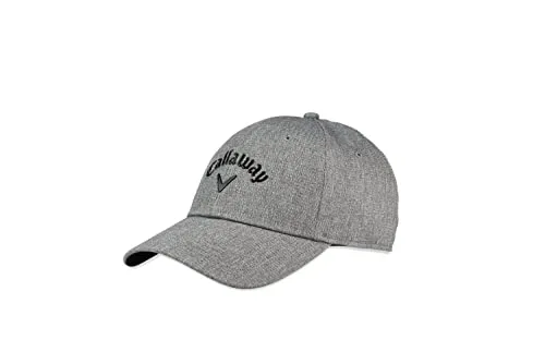 Callaway Herren Standard Liquid Metal, Heather Gray/Black, OSFM Mütze, Grau/Schwarz, Einheitsgröße