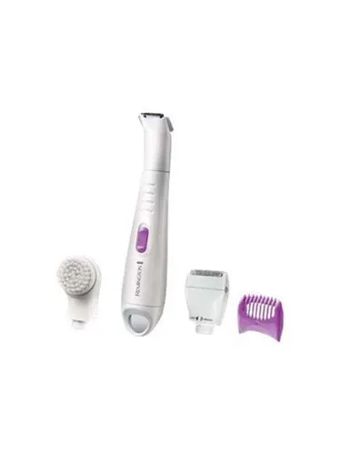 Remington Bikini-Kit smooth&silky WPG4035 - Trimmer für Frauen mit hypoallergenem Mini-Folienrasierer und Peeling-Bürste für eine glatte Bikini-Zone, wasserfest und mit rutschfestem Griff für optimalen Komfort.