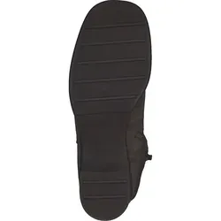 CAPRICE Damen Stiefeletten mit Absatz - Elegante Braun (Taupe Stretch) 39 EU - Wanderschuhe mit innovativem MEMOTION Fußbett für höchsten Komfort und Gelenkschutz. Ideal für schicke Anlässe und normale Füße mit G-Weite.