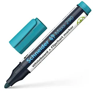 Schneider Maxx 290 Whiteboard- und Flipchart-Marker blau 2,0 - 3,0 mm, 1 St.