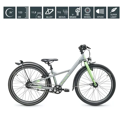 S'COOL XXlite SL 24 Zoll 7-Gang Nexus Kinderfahrrad