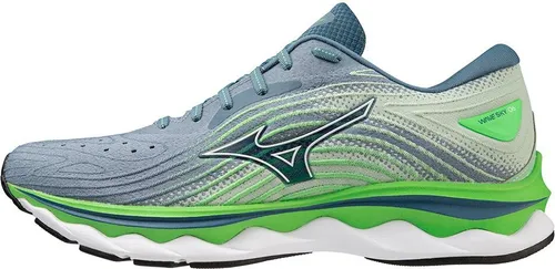 Mizuno Wave Sky 6 China Blue/White 44 Straßenlaufschuhe