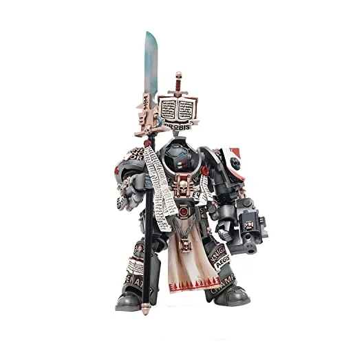 Warhammer Bloomage Joytoy Tech - Grey Knights Terminator Jaric Thule 1/18 Figur - Actionfigur im Maßstab 1/18 mit flexiblen Gelenken für individuelle Posen. Lebensechte Farben und handgezeichnete Details machen sie zum perfekten Sammlerstück oder Geschenk.