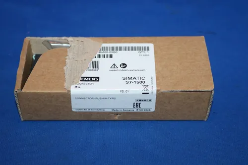 Siemens ST66 FRONT 1500 Anschluss push-in 40P 35 mm - Zubehör für Steuerungen, kompakte Größe für einfache Installation