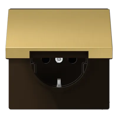 Steckdosen Gold von Jung