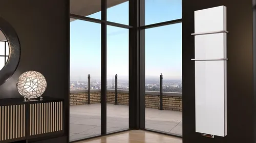 Szagato Badheizkörper Design Mirror Steel 6 - 180x47cm, 1964 Watt, Weiß, 5 Jahre Garantie - Heizkörper Design Mirror Steel 6, 180 x 47 cm, 1964 Watt, Made in Germany. Hochwertige Verarbeitung mit glänzender Oberfläche, extrem schnelle Erwärmung und 5 Jahre Garantie für langlebige Qualität.