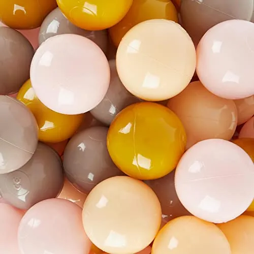 BIECO Sunrise Poolball, 100 Stück, Babyball aus Kunststoff von Bieco