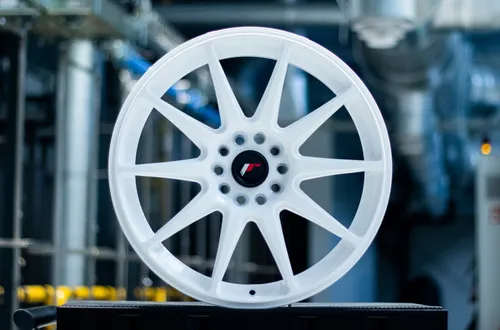 Japan Racing Wheels JR11 White 7.5x18 ET40 in weiß von Japan Racing Wheels