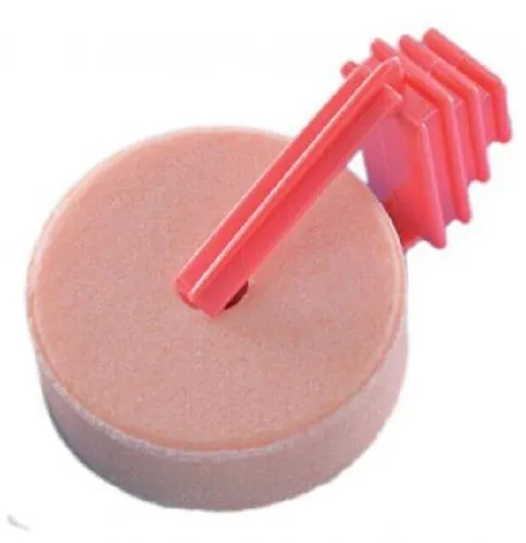 Salzleckstein mit Halter 50g wertvollen Mineralien  Kaninchen Meerschweinchen E1