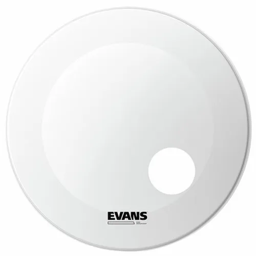 Evans BD20RGCW Resonanzfell für Bassdrum 20 Zoll - Hochwertiges Resonanzfell der EQ3 Serie, 50,8 cm Durchmesser, sorgt für einen klaren, definierten Sound und ist ideal für professionelle Aufnahmen.