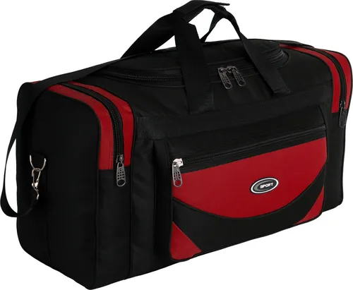 Sporttasche ca.45 L Reisetasche Fitnesstasche ROT (620)