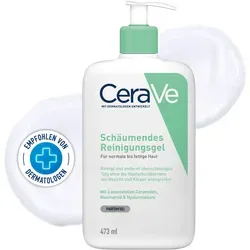 CeraVe Schäumendes Reinigungsgel für Gesicht und Körper 473 ml