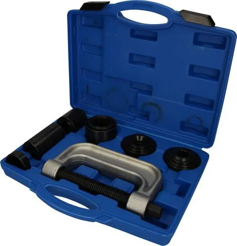 Brilliant Tools 4 in 1 Kugelgelenk-Abzieher-Satz - BT661100 - Kugelgelenk-Werkzeuge, vielseitiger 7-teiliges Set für effizientes Arbeiten an Fahrzeugaufhängungen.