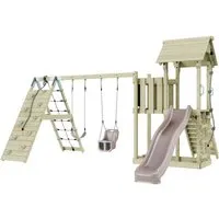 OutdoorToys Spielturm - Spieltürme aus hochwertigem Holz, ideal für Kinder ab 3 Jahren, fördert Spiel und Bewegung im Freien.