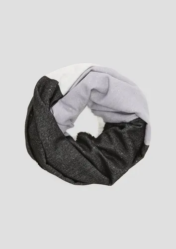 s.Oliver Loop Snood, Loop-Schal mit Glitzer-Details