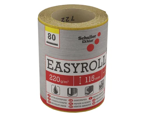 Pictolor Schleifpapier Schuller EASYROLL PRO Bandschleifpapier 80