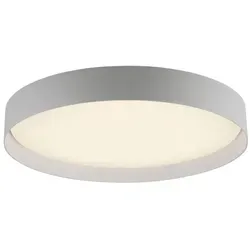 JUST LIGHT LED Deckenleuchte Tavoli SW mit Switchmo Dimmer - Moderne Deckenlampe mit dimmbarem LED Board (34W), ideal für individuelle Lichtstimmungen in Ihrem Zuhause. Durchmesser 49 cm, warmweiß bis kaltweiß, perfekt für jeden Raum.