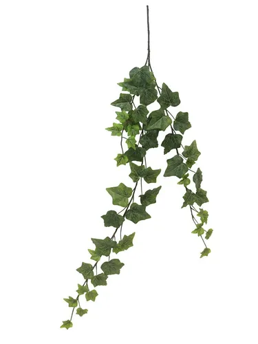 Efeuhänger 51Blatt L80cm künstlich grün Efeu x3 gefrostet Efeuranke Kunstpflanze