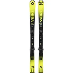 Völkl Racetiger JR yellow + 7.0 VMOT JR Kinderski und Bindung 130 cm