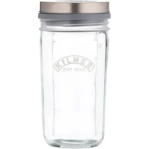 Kilner Kefir Fermenter 0.50 l - Ideal für selbstgemachten Kefir - Einmachgläser - Perfekt für die einfache Herstellung von frischem Kefir zu Hause, mit praktischem Design für optimale Fermentation.
