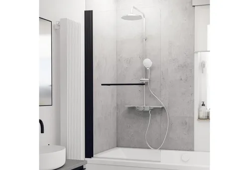 Schulte Badewannenaufsatz 1-teilig, 150 cm mit Heb-Senk-Mechanismus