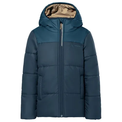 Vaude Kid's Lulea Insulation Jacket - Kunstfaserjacke für Kinder - Vielseitige Funktionsjacke für Kinder in Blau, Gr. 134/140; ausgestattet mit PrimaLoft-Isolierung, winddicht und ideal für Trekking und Reisen.