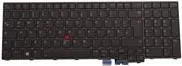 Lenovo Lite-On - Ersatztastatur Notebook - mit Trackpoint - hinterleuchtet - QWERTZ - Deutsch - Grau - FRU - für ThinkPad P16 Gen 1 21D6, 21D7 (5N21F39368)
