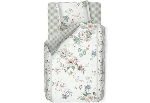 PiP Studio Bettwäsche Tokyo Bouquet Weiß 2-teilig in weiß von Pip Studio