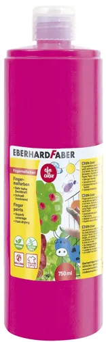 EBERHARD FABER Fingerfarbe EFA Color magenta hell 750 ml