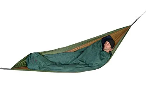 Amazonas Hängematte Topquilt Ultra-Light grün - Hängematten & Hängestühle, ultraleicht mit nur 0,93 kg, ideal für Outdoor-Abenteuer und Reisen, aus strapazierfähigem Nylon-Ripstop gefertigt.