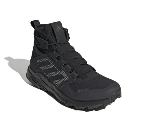 adidas Terrex Trailmaker Mid GTX Wanderschuhe - UK 10,5 | EU 45,5 - Leichter und robuster Wanderschuh in Weiß/Schwarz, wasserdicht mit GORE-TEX, ideal für anspruchsvolle Wanderungen. Entdecken Sie weitere Top-Angebote von adidas Terrex!