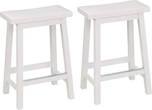Hocker & Barhocker Weiß von Amazon