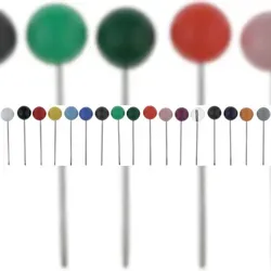 Alco Landkartennadel 16mm Ø8mm sortiert 20 Stück