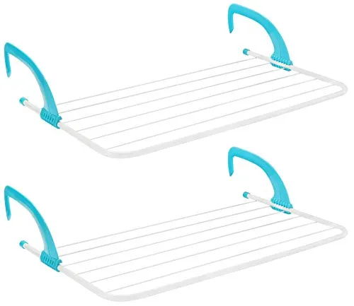 com-four® Heizkörper-Wäschetrockner 2X