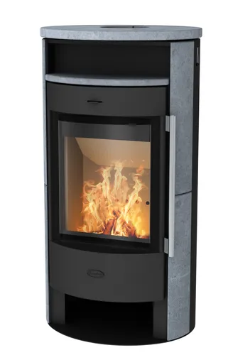 Fireplace Kaminofen Durango Speckstein 6kW - Kaminöfen, eleganter Speckstein-Kaminofen mit 6kW Heizleistung für gemütliche Wärme und stilvolles Ambiente.