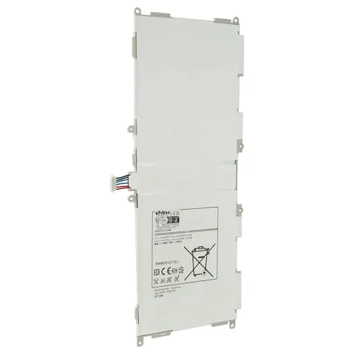 vhbw Akku kompatibel mit Samsung Galaxy Tab 4 VE 10.1 LTE-A, SM-T530, 4 Education, SM-T531 Notebook (6800 mAh, 3,8 V, Li-Polymer)