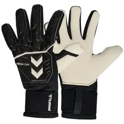 hummel hml Mega Grip Torwarthandschuhe schwarz Größe 8 - Torwarthandschuhe für Fußball, mit hervorragendem Grip und Komfort, ideal für optimale Ballkontrolle und Sicherheit im Spiel.