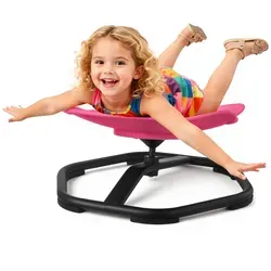 VEVOR Kinderdrehstuhl in Elefantenform, 100 kg Tragkraft in rot von Vevor