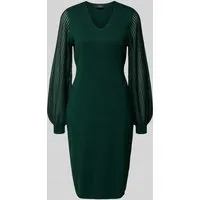 s.Oliver Black Label Damen Feinstrickkleid 2175573 in grün von s.Oliver