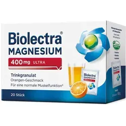 Produktbild Biolectra Magnesium 400 mg Ultra Trinkgranulat Orangen-Geschmack