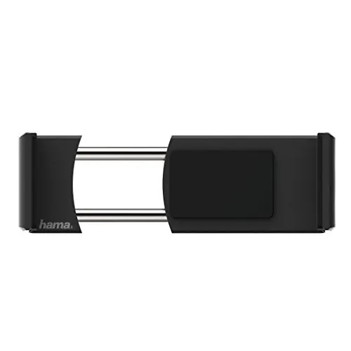 Hama 178222 Flipper KFZ Passive Holder Schwarz – Halterung (Mobiltelefon/Smartphone, Auto, passive Holder, schwarz, Clamp Mount, 360 °)