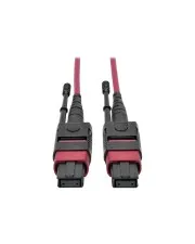 Eaton Tripp Lite 100G MTP/MPO Multimode Fiber Optic Cable 3m - Netzwerkkabel mit 12 Fasern für hohe Geschwindigkeiten bis 100GBASE-SR4, ideal für effiziente Datenübertragung im Plenum-Bereich.