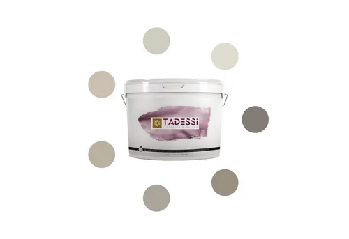 Tadessi Wandfarbe Color Vista - Sanfte Beigetöne - 5L - Hochwertige Dispersion für eine ansprechende Wandgestaltung. Die sanften Beigetöne sorgen für eine harmonische Atmosphäre in jedem Raum.