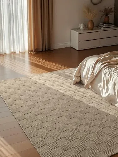 Villeroy & Boch Wollteppich Scala, Handgewebt und Kariert von Villeroy & Boch