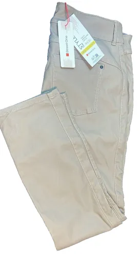 Street One Style York Slim Fit Stoffhose - 40/30 - Damenhose in Braun, Slim Fit Passform für einen figurschmeichelnden Look, ideal für lässige Outfits im Alltag.