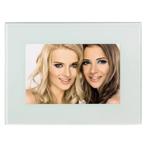 Hama Glas-Rahmen 10x15cm Bilder-Rahmen Porträt-Rahmen Portrait Foto + Aufsteller
