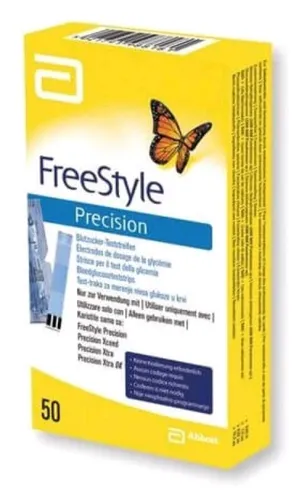 Freestyle Precision  50 x Blutzucker-Teststreifen MHD 31-11-2026