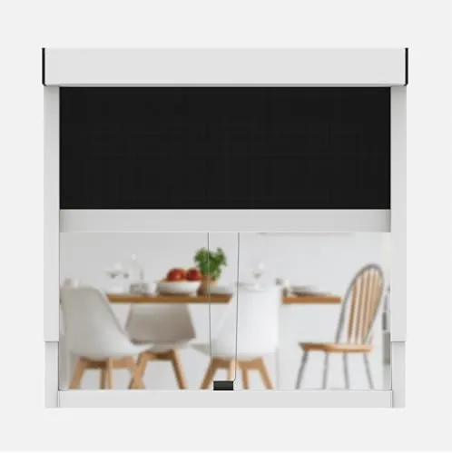 CLIP`N`SHADE Außenrollo - Effektiver Hitzeschutz für Fenster - Rollos mit Klemmmontage ohne Bohren, blickdicht und ideal für verschiedene Fenstertypen. Hochwertige Aluminiumprofile sorgen für Langlebigkeit und einfachen Einsatz.