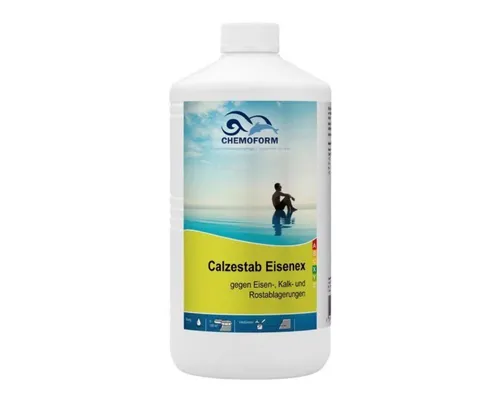 Chemoform Calzestab Eisenex 1 Liter gegen Kalk Rost Eisen Pool Whirlpool