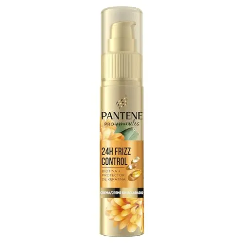 Pantene Frizz Control Serum mit Biotin und Keratin, 70 ml, Conditioner-Behandlung für trockenes und geschädigtes Haar, sofortige Ergebnisse für lang anhaltende Weichheit, flexible Fixierung